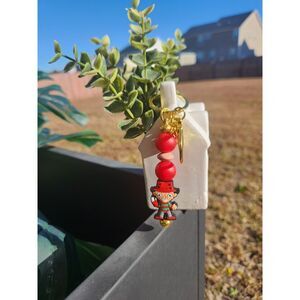 Freddy Krueger Silicone Beaded Keychain